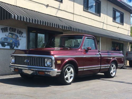 1972 chevrolet c10 cheyenne pickup deluxe c-10 custom street rod