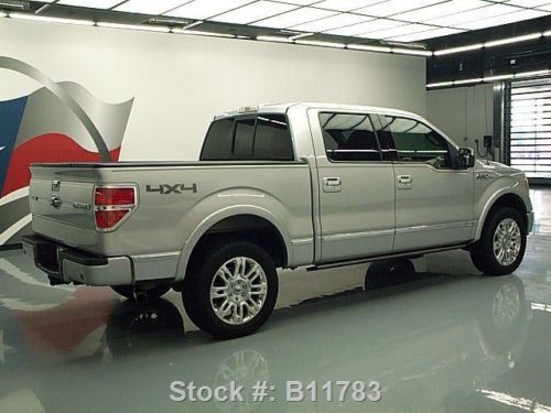 2009 FORD F-150 PLATINUM CREW 4X4 SUNROOF NAV 20'S 56K TEXAS DIRECT AUTO, US $29,980.00, image 4