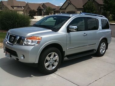 2010 nissan armada platinum sport 4x4, 4wd, navigation, dvd, 1 owner, xtra nice