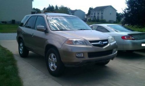 2005 acura mdx base sport utility 4-door 3.5l