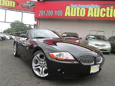 03 bmw z4 3.0i roadster sports package 6-speed manaul leather low 15k miles used