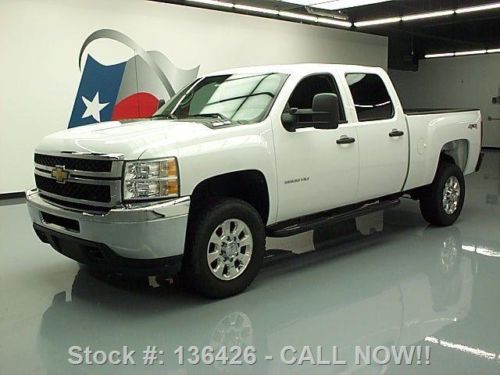 2011 chevy silverado 2500 4x4 crew diesel 6-pass 41k mi texas direct auto