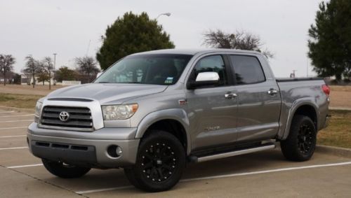 2007 tundra ltd 5.7 mega cab, new 20in wheels, bed cover! priced to sell!