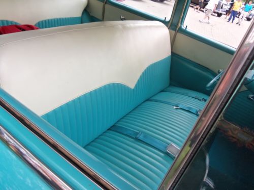 1955 Chevrolet Bel Air station wagon classic show car street rod hot rod Chevy, image 8