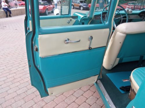 1955 Chevrolet Bel Air station wagon classic show car street rod hot rod Chevy, image 11