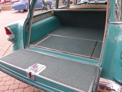 1955 Chevrolet Bel Air station wagon classic show car street rod hot rod Chevy, image 15