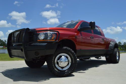 2006 dodge ram 3500 mega cab laramie 4x4 5.9l diesel 6 speed!!