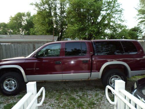 2000 dodge dakota slt crew cab pickup 4-door 4.7l