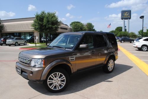 2010 land rover lr4 hse heated leather navi sunroof premium sound cd