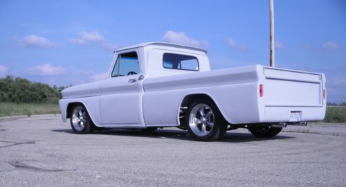 1964 chevy c10- shortbox fleetside 327-4speed-restomod project-patina-shop truck