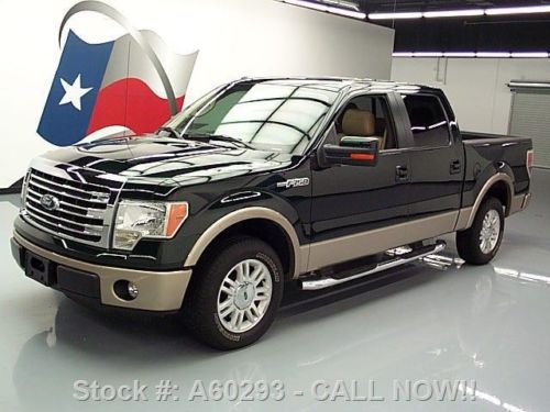 2013 ford f150 lariat crew 5.0 sunroof nav rear cam 22k texas direct auto