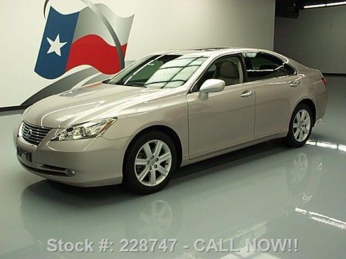 2008 lexus es350 3.5l v6 climate leather sunroof 47k mi texas direct auto