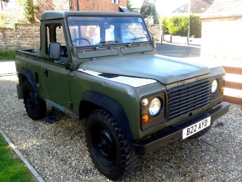 1984 landrover defender 90 2.5 diesel pickup truck - original vehicle