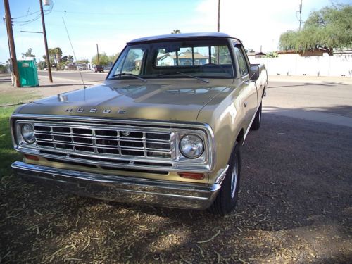 1975 dodge d100 longbed arizona rust free vehicle. 360ci automatic runs like new