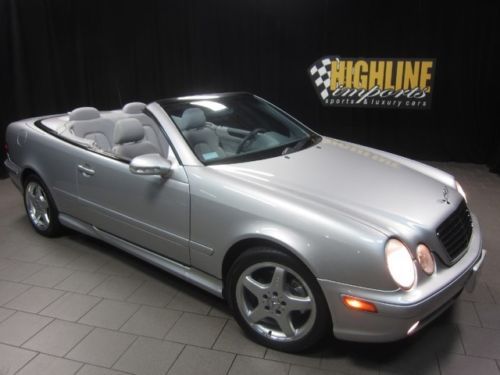 2003 mercedes clk430 cabriolet, only 39k miles, 275hp 4.3l v8, 4 new tires