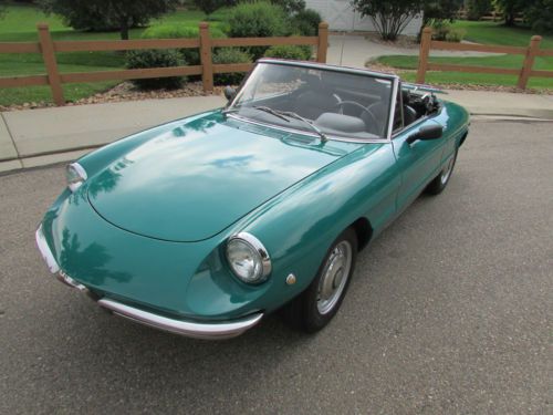 1969 alfa romeo spider veloce extremely rare, 1750 injected