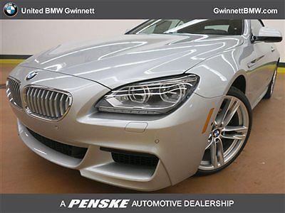 650i 6 series new 2 dr convertible automatic gasoline turbo glacier silver metal