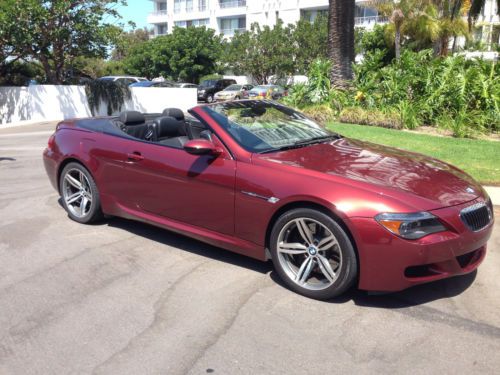 2007 bmw m6 base convertible 2-door 5.0l