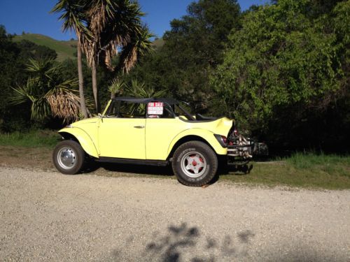 1969 convertible beetle baja bug