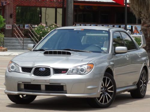 2007 subaru impreza wrx sti sedan 4-door 2.5l