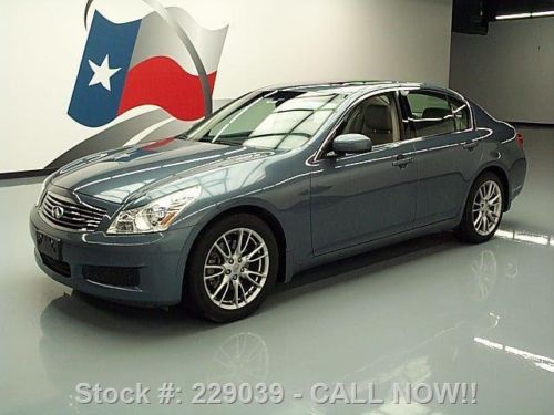 2008 infiniti g35 journey sedan sunroof htd leather 51k texas direct auto