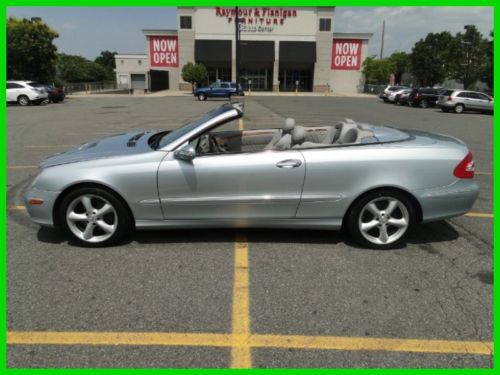 2005 mercedes-benz clk-class clk320 v6 convertible premium repairable rebuilder