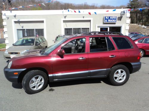 2004 hyundai santa fe lx awd loaded leather sun roof