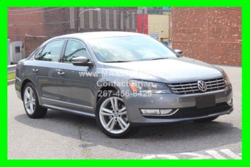 2013 volkswagen passat tdi se 4dr sedan 6a w/ sunroof and navigation rebuild