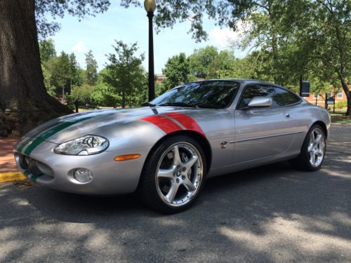 Silverstone coupe 1 of 50 platinum silver navigation supercharged 4.0l v8 stripe