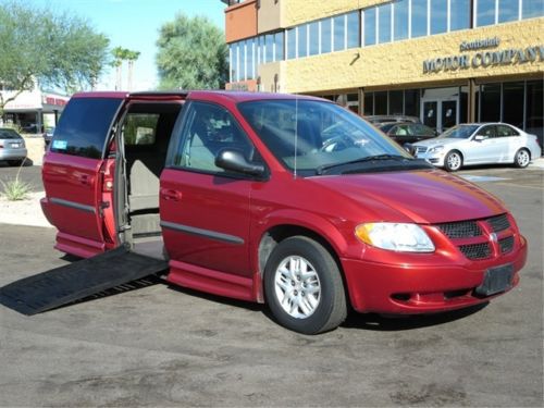 2003 dodge grand caravan sport wheelchair handicap van transfer seat nice