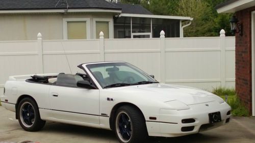 1993 nissan 240sx se convertible 2-door 2.4l