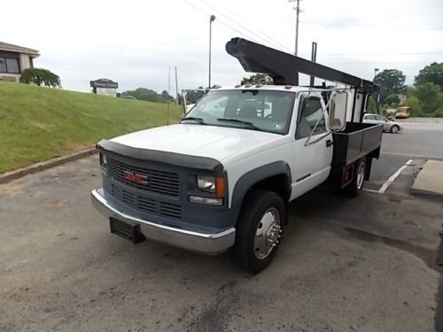 2001 27&#039; bucket truck   gmc sierra sl      beautiful!!!!