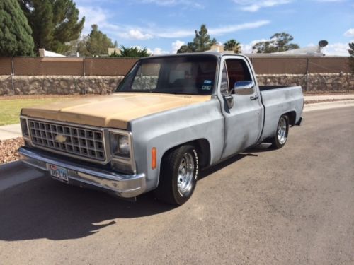 1978 chevrolet c10 short bed hot rod very clean! chevy truck new sbc 350 no rust