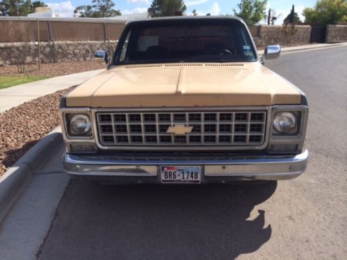 1978 Chevrolet C10 Short Bed Hot Rod Very Clean! Chevy Truck New SBC 350 No Rust, image 3