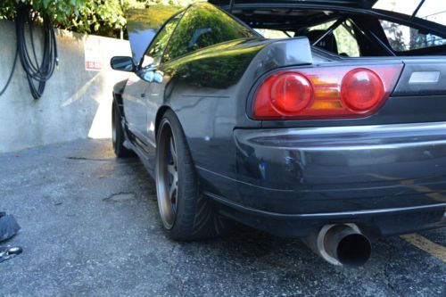 1990 Nissan 24sx s13, CACC caged race/drift street legal hatchback, image 4