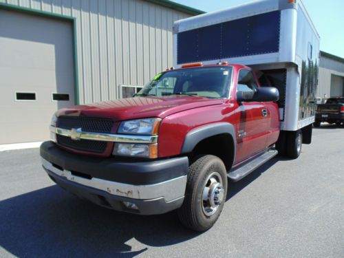 Silverado 3500hd drw duramax diesel box truck