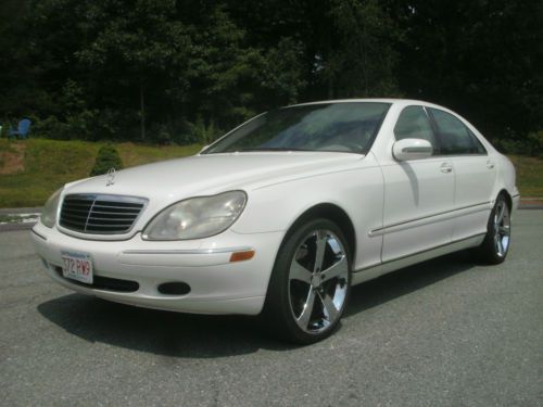 2002 mercedes-benz s500 base sedan 4-door 5.0l