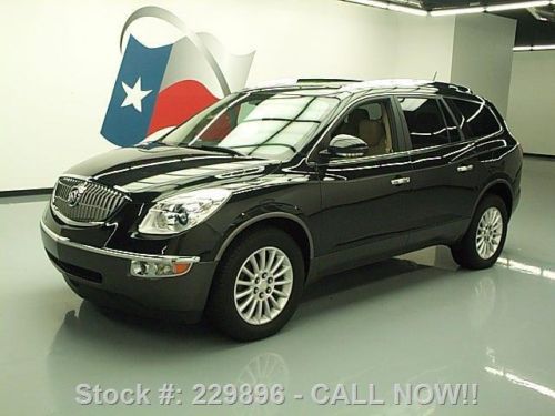 2012 buick enclave 7-passenger htd leather rear cam 22k texas direct auto