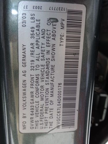 NO RESERVE 2004 VW VOLKSWAGEN TOUAREG 4.2L V8 AWD LOW MILES ONE OWNER NICE!, image 21