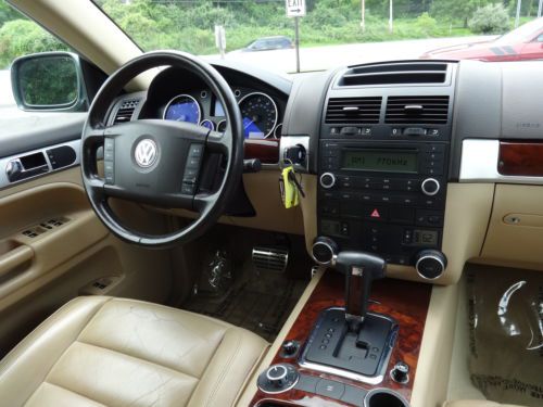 NO RESERVE 2004 VW VOLKSWAGEN TOUAREG 4.2L V8 AWD LOW MILES ONE OWNER NICE!, image 40