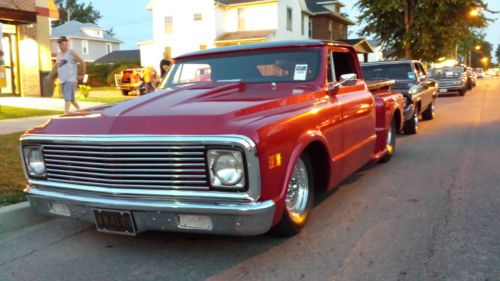 1972 chevrolet c10 chopped pro street pick up truck hot rod