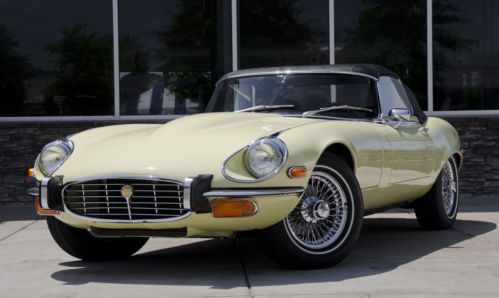 1973 jaguar e-type xke convertible *low miles*