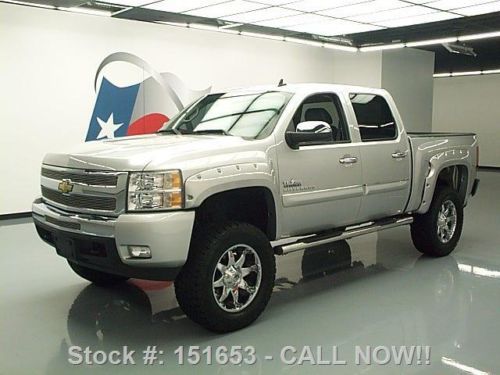 2011 chevy silverado texas ed lt crew 4x4 lift leather texas direct auto