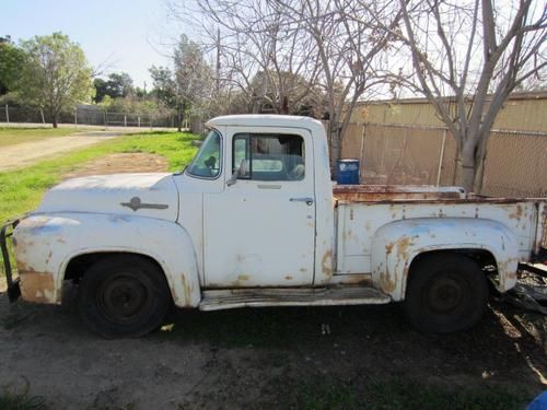 1956 f-100 f100 ford truck 1956 ford truck f-100 rat rod hot rod gasser custom