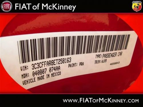 2014 Fiat 500 Pop, US $20,395.00, image 3