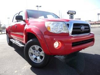 2008 red tacoma dbl-se-v6 4x4! crew cab- excellent condition