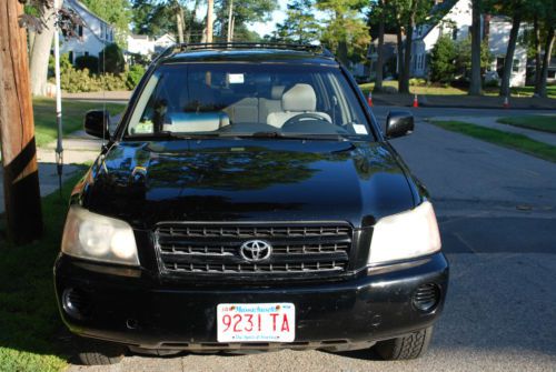 2003 toyota highlander base sport utility 4-door 3.0l