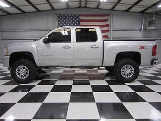 1owner crew cab warranty financing 6&#034; lift chrome 17s 35&#034; new tires leather nice