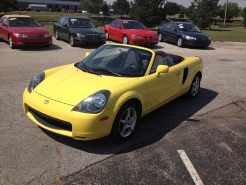 2002 toyota mr2 spyder base convertible 2-door 1.8l  (2-owner 91k miles)