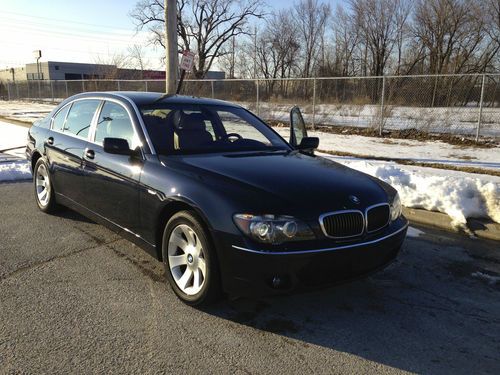 2006 bmw 750li base sedan 4-door 4.8l, super clean, low miles, no reserve!